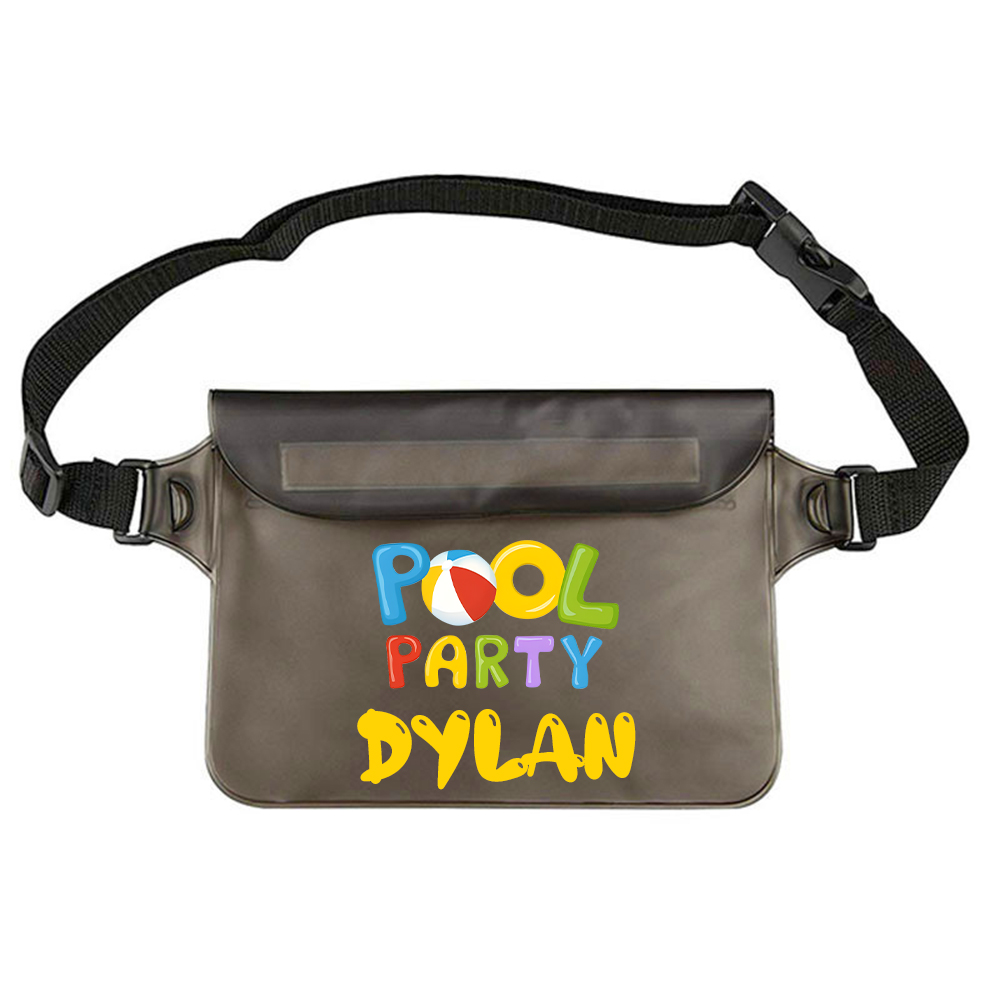 Personalized Colourful Waterproof Pool Beach Bag | MNSummer08