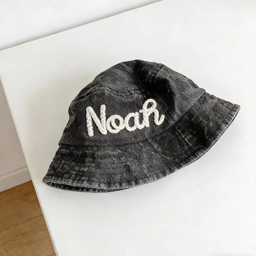 Personalized Embroidery Baby Bucket Hat With Name | MNSummer11