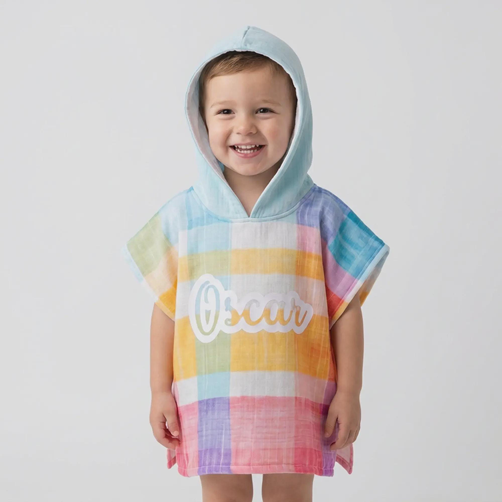 Personalized Hooded Beach Towel for Summer & Beach | MNSummer23