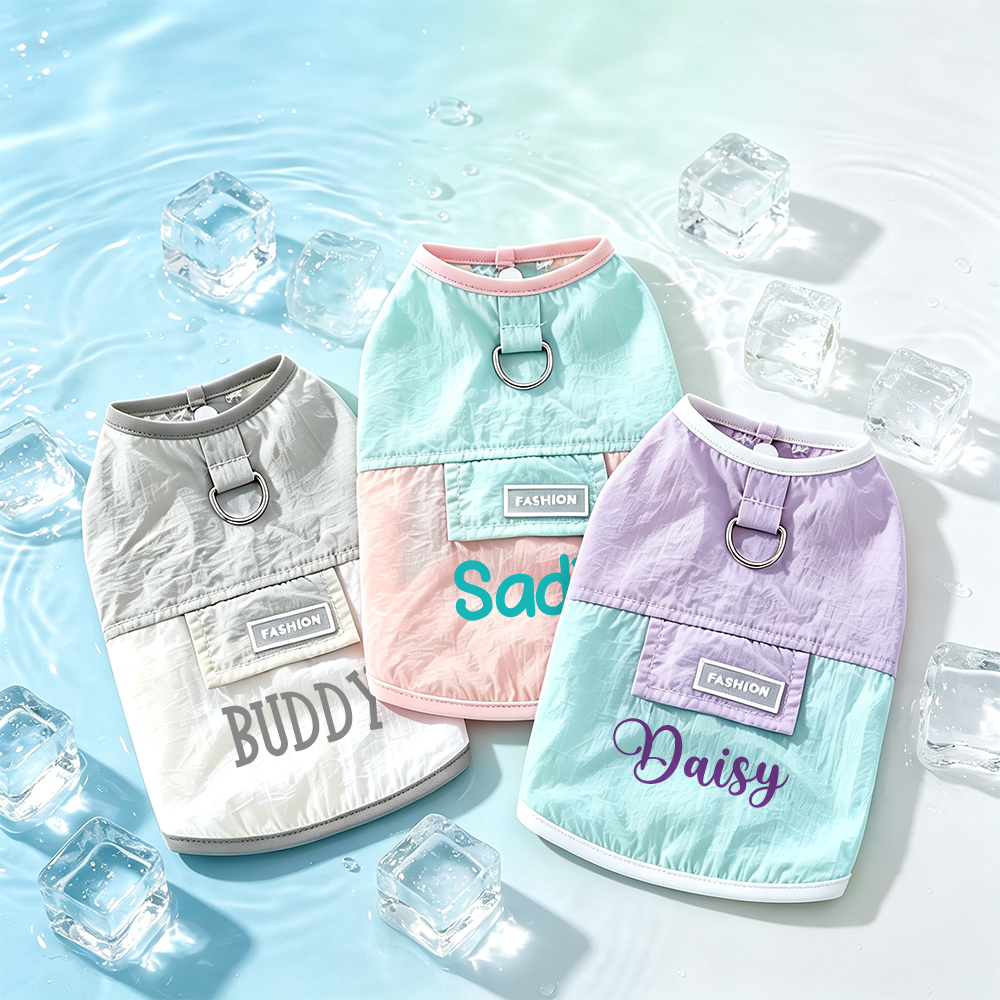 Personalized Pet Summer Cool And Sun Protection Vest | MNCloth248
