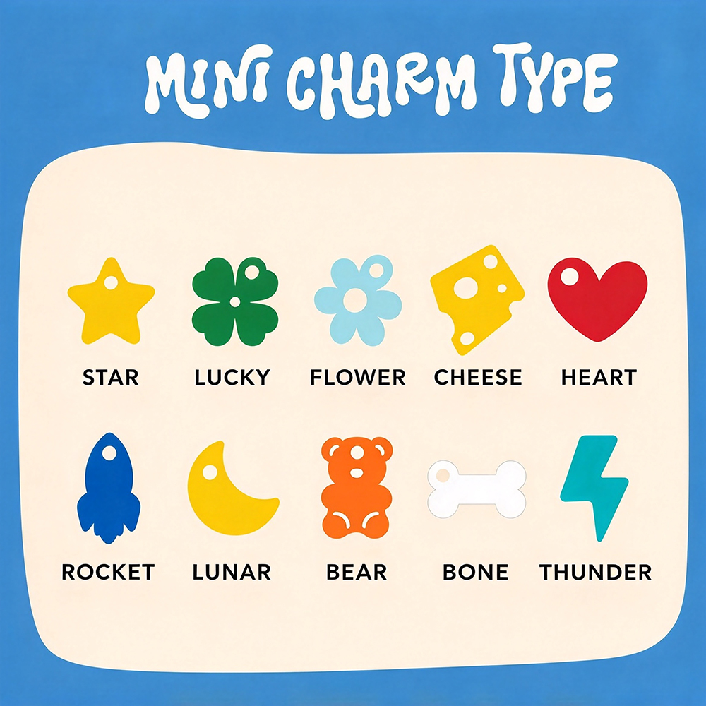 Personalized 3D Printed Initial Pet ID Tag | MNAccs132