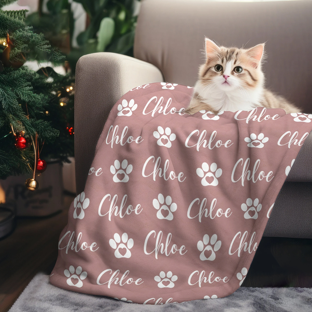 Personalized Lovely Pet Blanket for Comfort & Unique | BKPet104