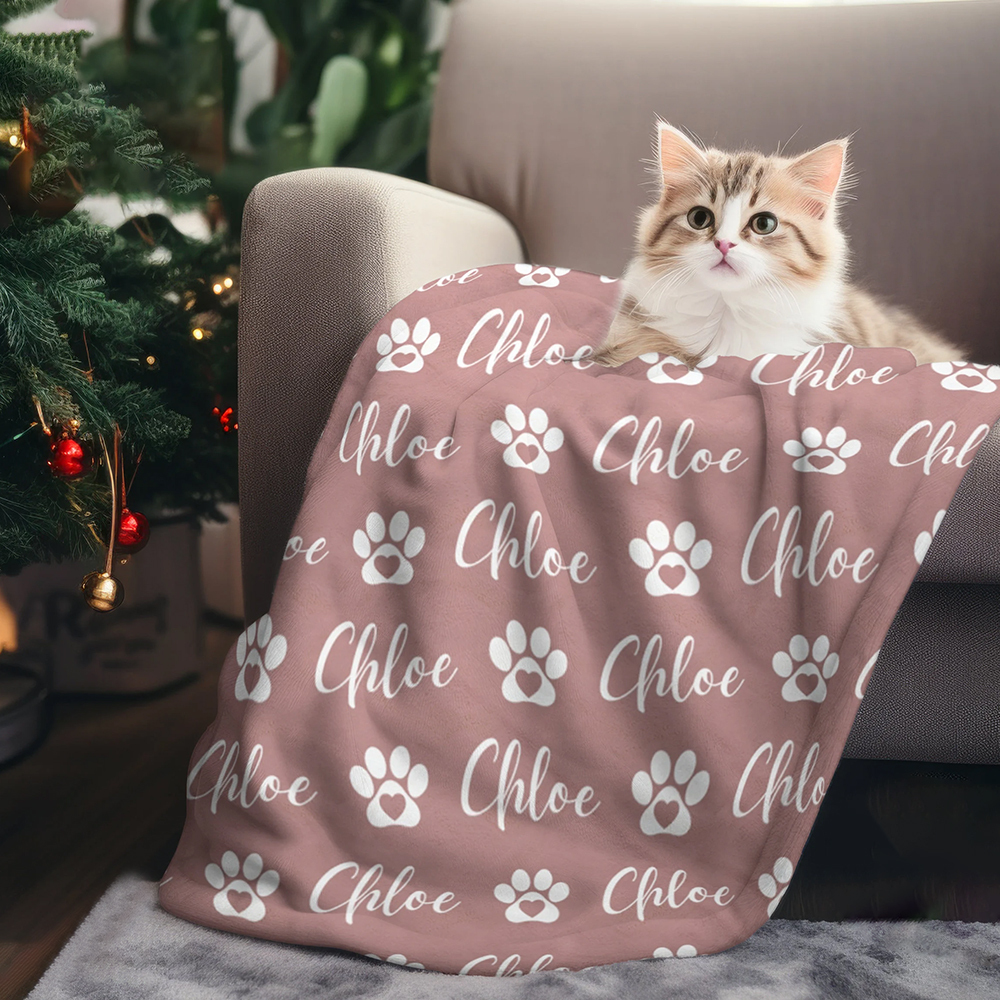 Personalized Lovely Pet Blanket for Comfort & Unique | BKPet104