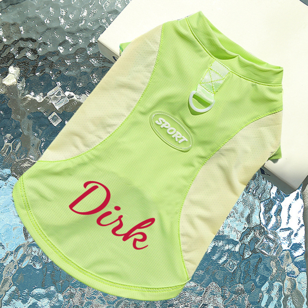 Personalized Pet Summer Quick-Drying Cooling Vest | BKPet155