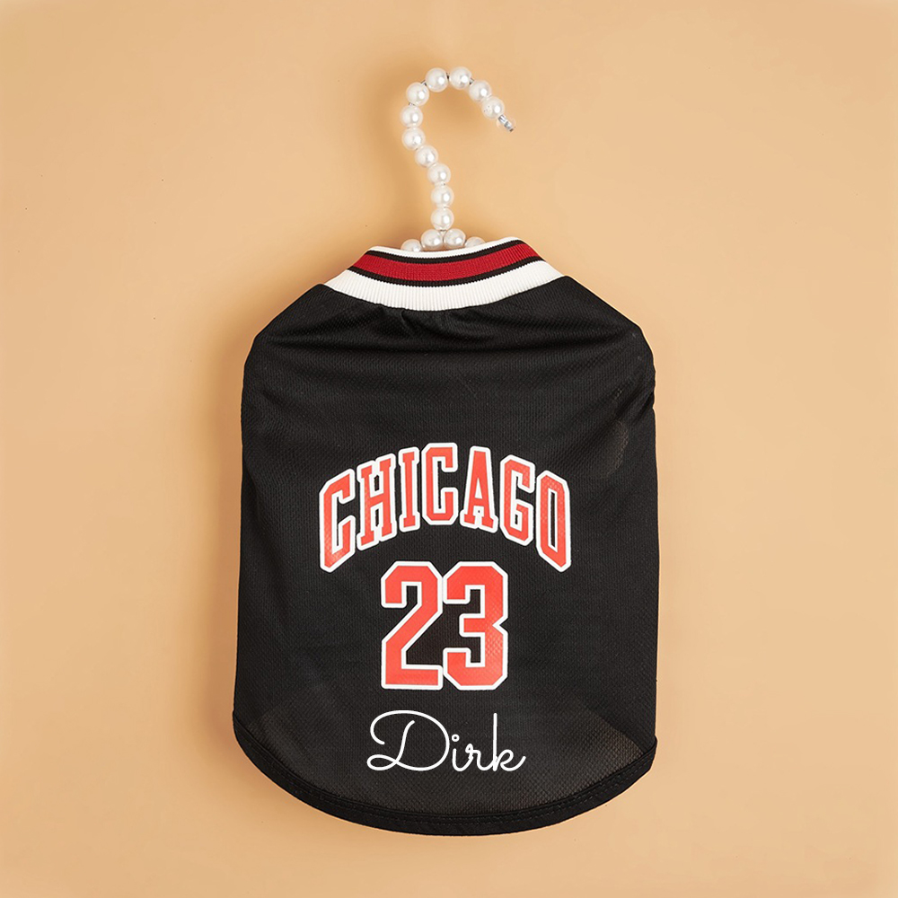 Personalized Pet Basketball Breathable Sport Jersey | BKPet169