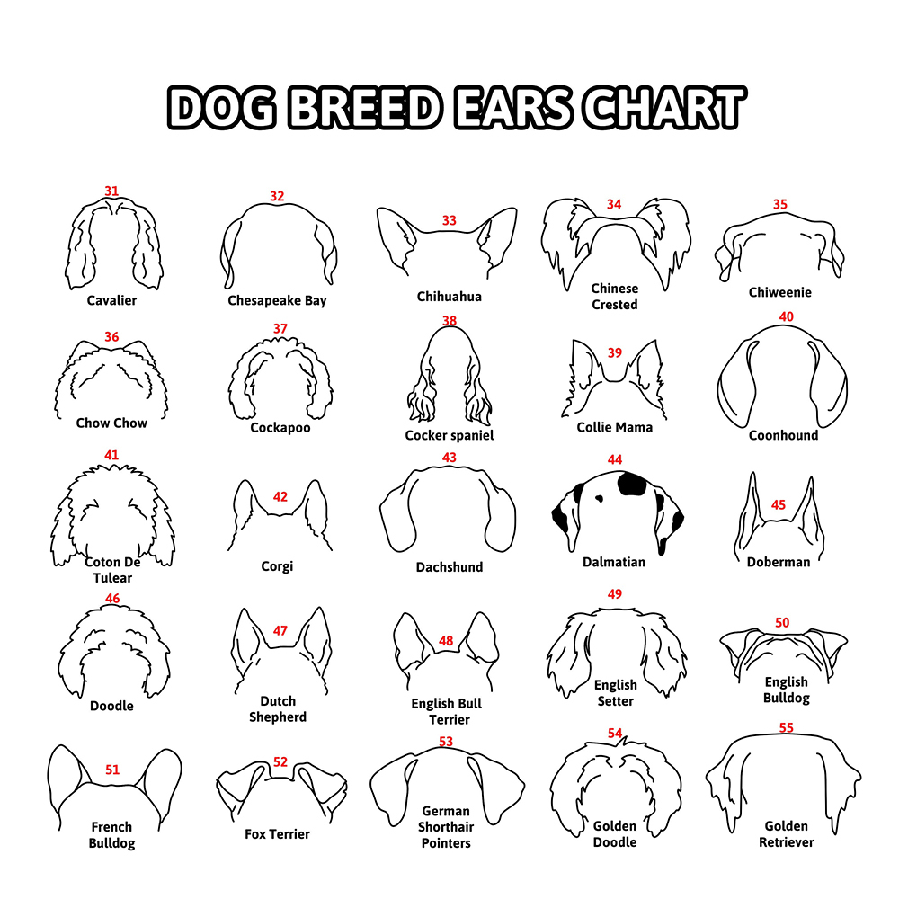 Personalized Memorial Plaque Dog Ear Collar Sign | BKPet212