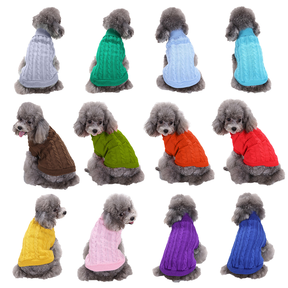 Personalized Hand Embroidery Pets Colourful Sweater | BKPet233