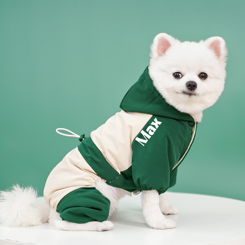 Personalized Pet Winter Waterproofer Warm Jacket | BKPet256