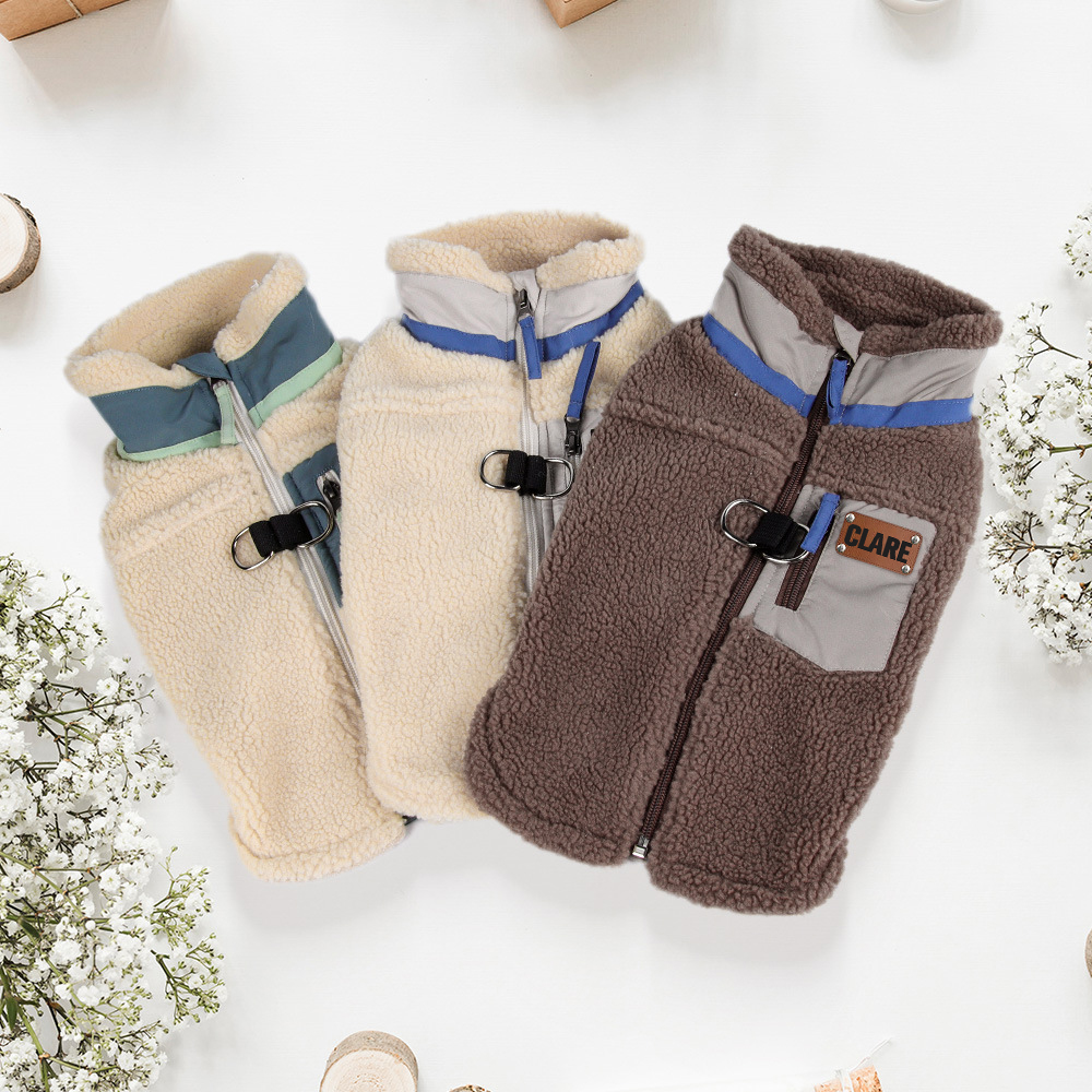 Personalized Leather Patch Pets Color Sweatshirts | BKPet275