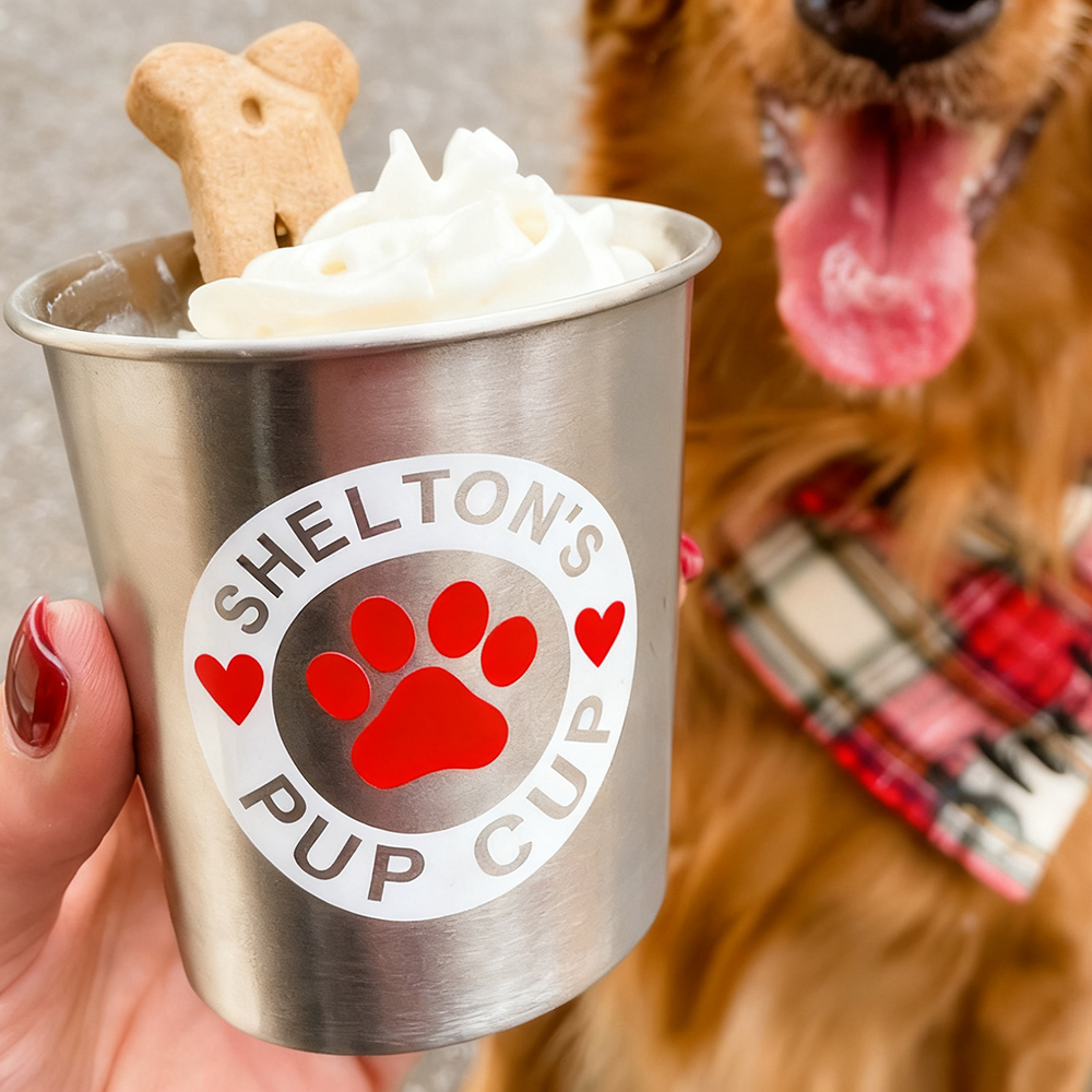 Personalized Valentine’s Day Pet Gift Pup Cup Mug | BKPet285