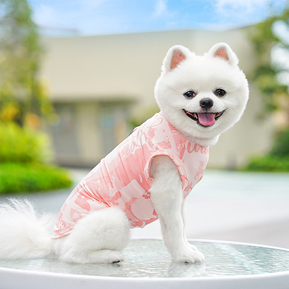 Personalized Breathable Pet Summer Cool Mesh Vest | BKPet192