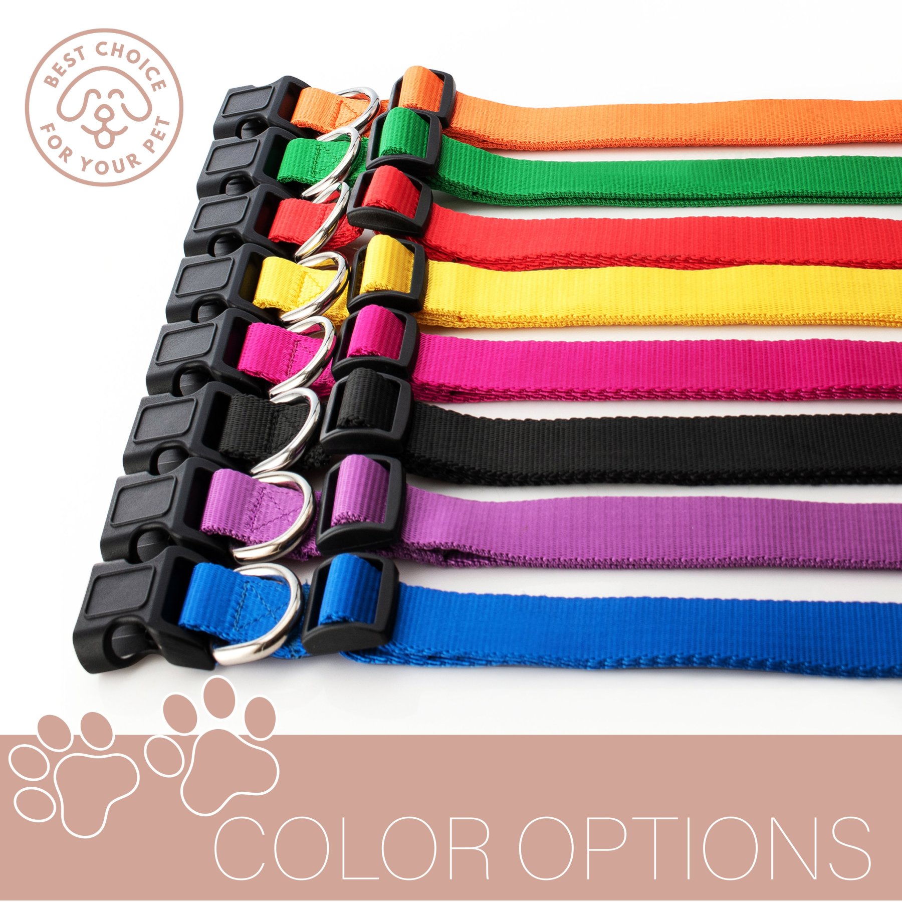 Personalized Embroidered Pet Collar for Funny & Unique | BKPet37