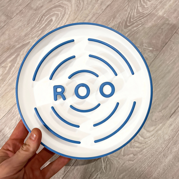 Personalized 3D Printed Dog Slow Feeder Bowl | BKPet354