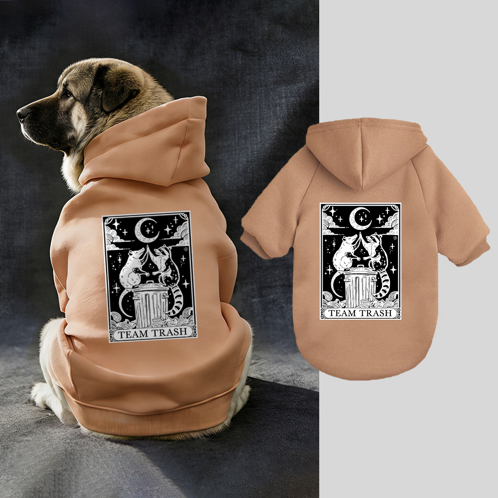TEAM TRASH Puppy Hoodie | BKPet322