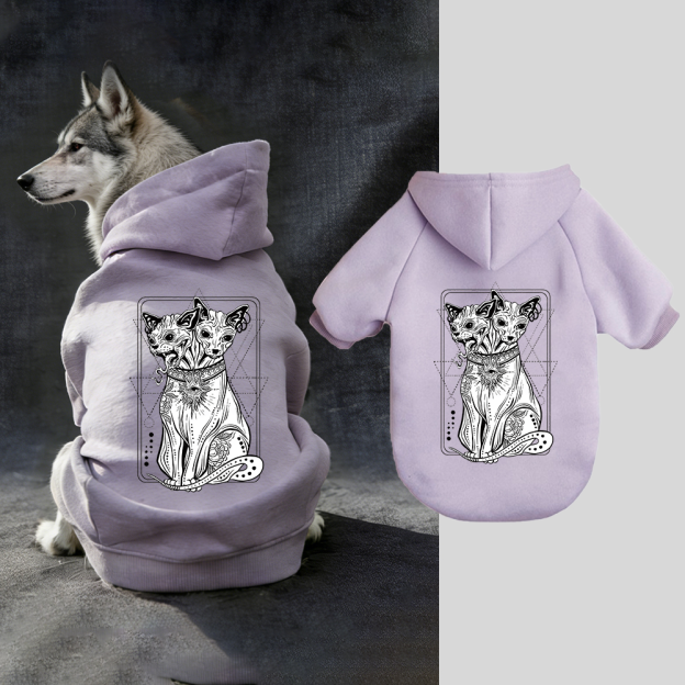 The Cat Goddess Bastet Puppy Hoodie | BKPet323