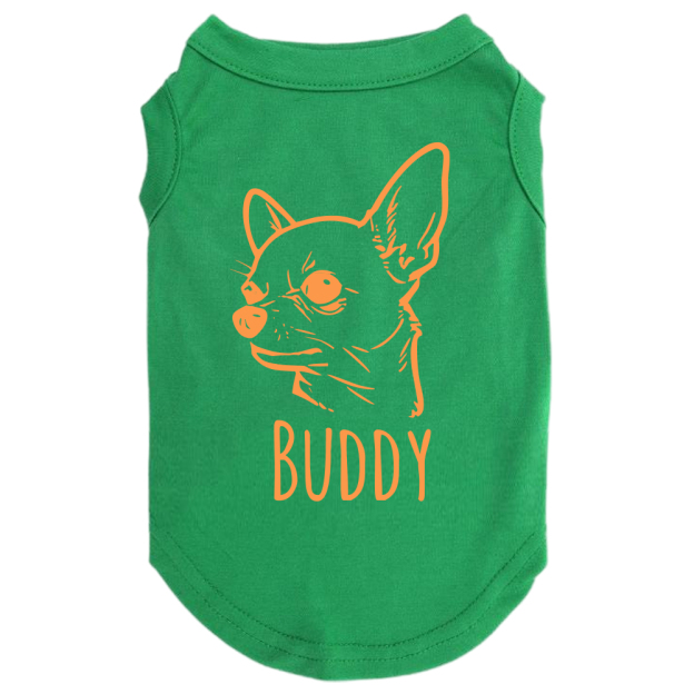 Personalized Adorable Pet Portrait Line-Art Shirt | BKPet440