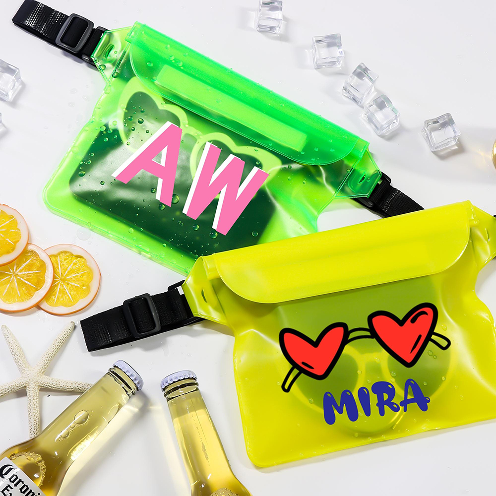 Personalized Colourful Waterproof Pool Beach Bag | MNSummer08