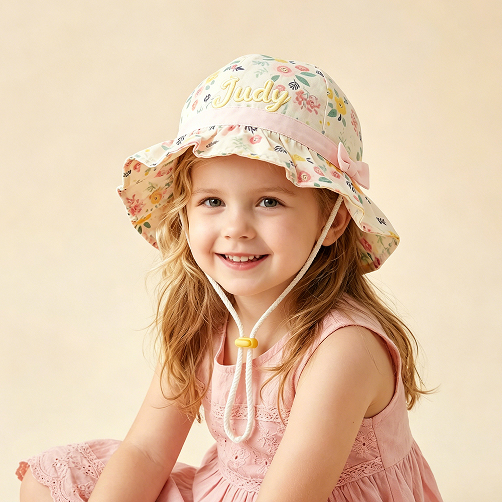 Personalized Embroidery Kids Bucket Hat | MNSummer15