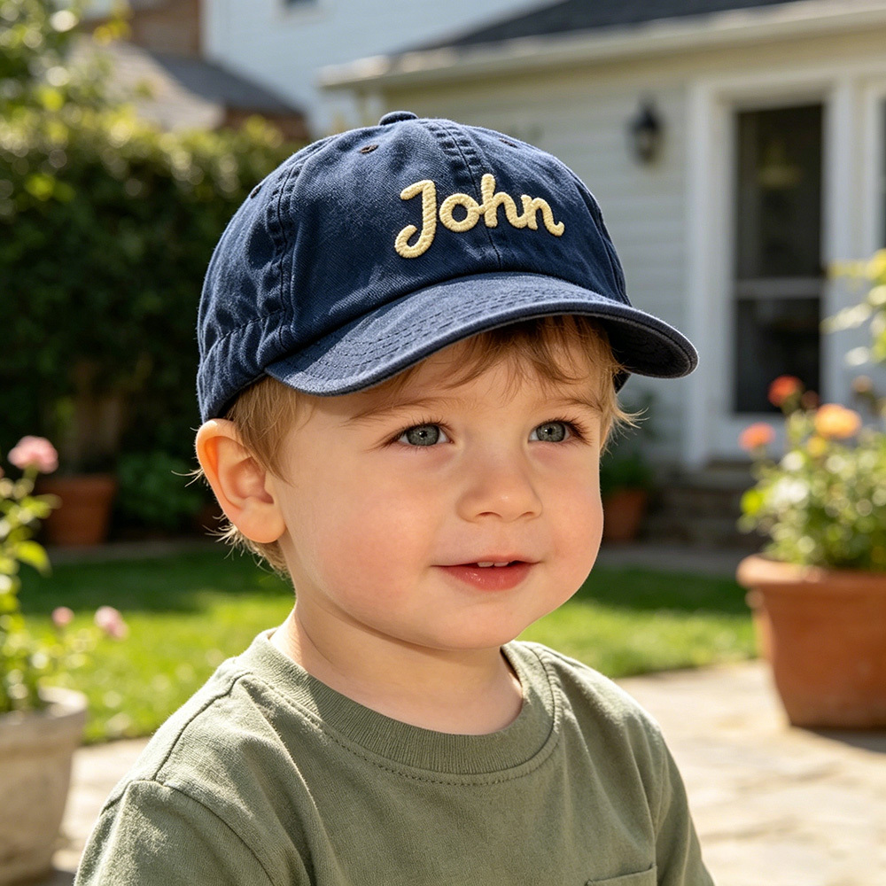Personalized Embroidery Baby Summer Baseball Hat | MNSummer12