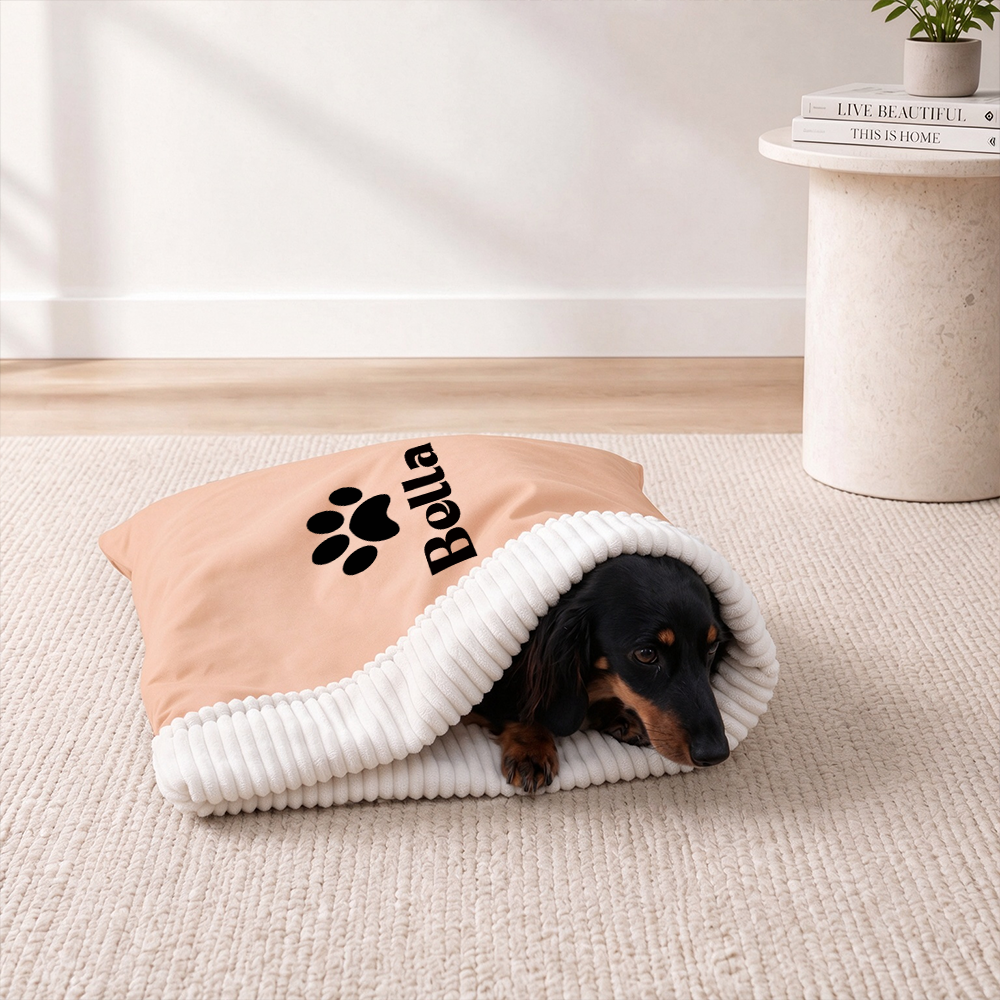 Personalized Velvet Dogs Snuggle Sack | MNHome110