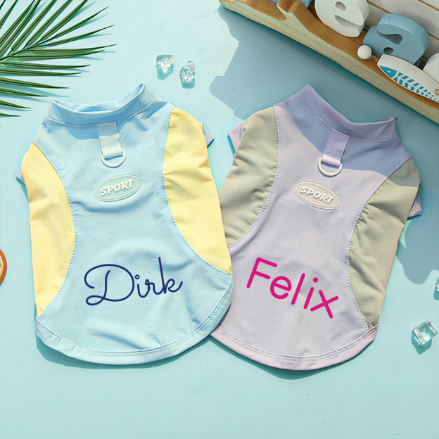 Personalized Pet Summer Cooling Quick-Drying Vest | BKPet155