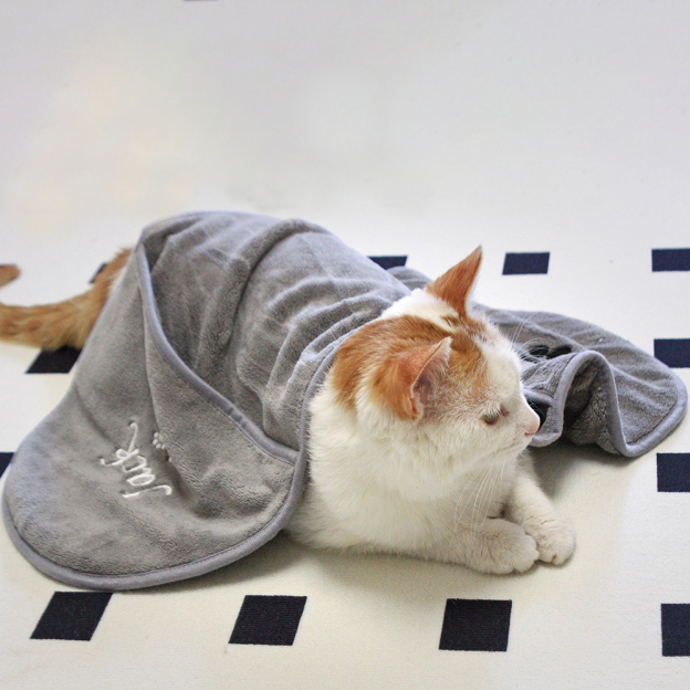 Personalized Embroidered Pet Drying Towel | BKPet167
