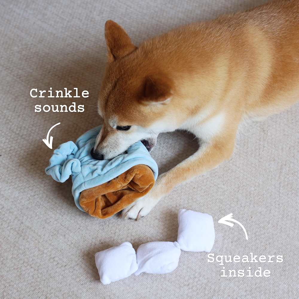 Personalized Handmade Pet Squeaky Interactive Chew Toy | BKPet172