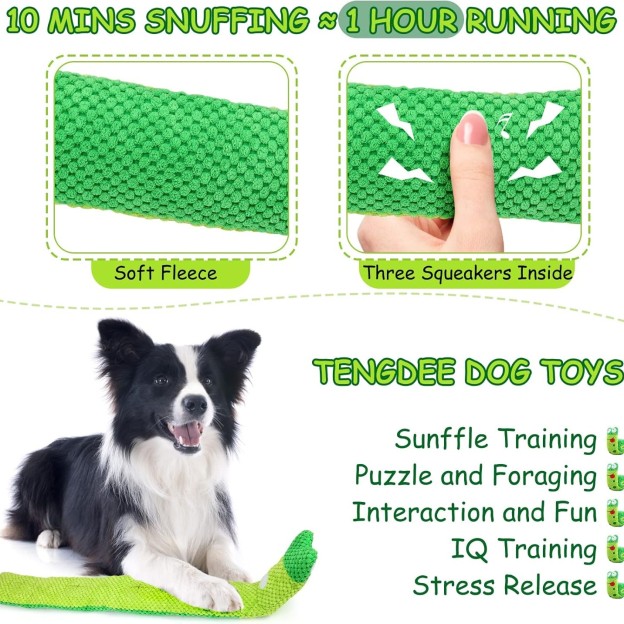 Soft Fabric Snail Squeaky Dog Toys | BKPet125