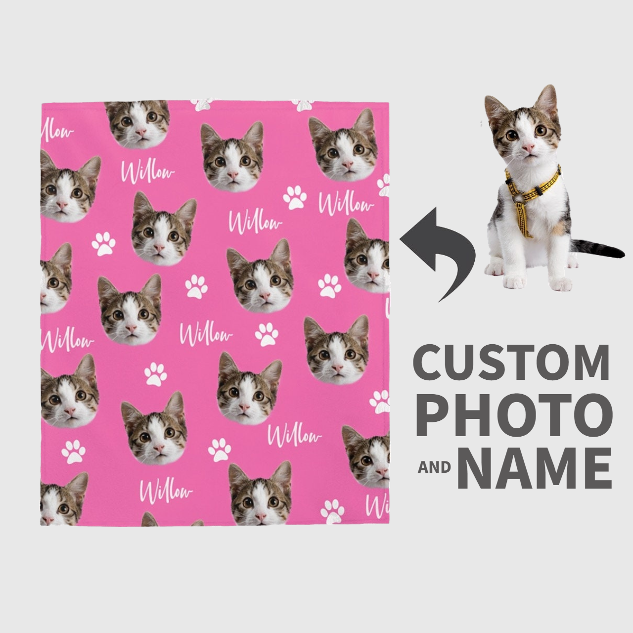 Personalized Lovely Pet Blanket for Comfort & Unique | BKPet06