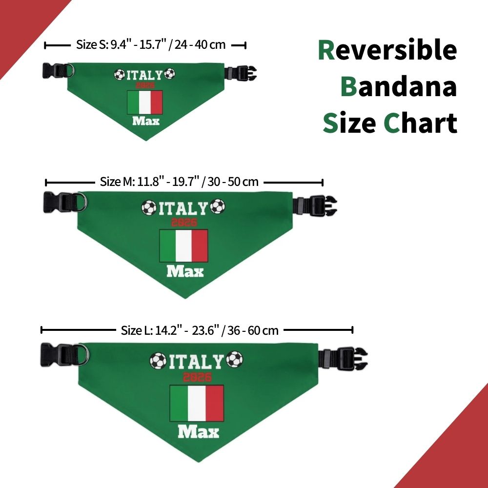 Personalized Soccer Fan Dog Bandana With Owner Matching Shirt | MNCloth218