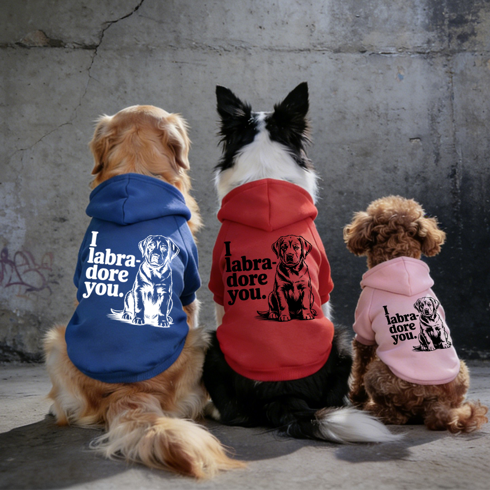I Iabra dore you Puppy Hoodie | BKPet315
