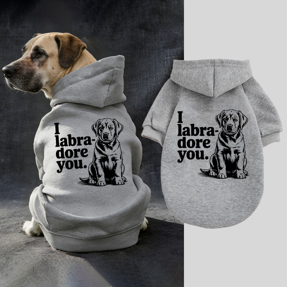 I Iabra dore you Puppy Hoodie | BKPet315