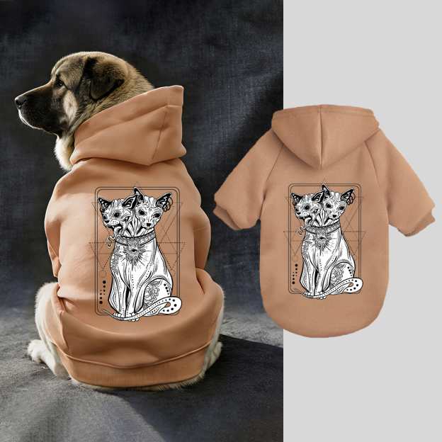 The Cat Goddess Bastet Puppy Hoodie | BKPet323