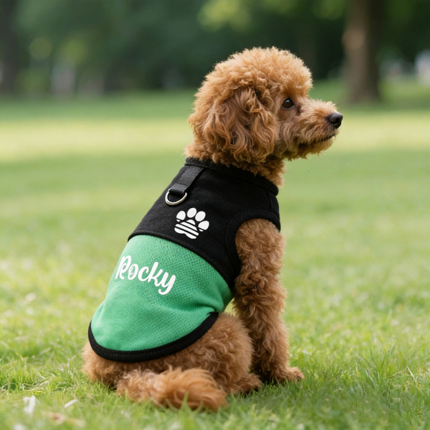 Personalized Pet Comfortable Breathable Mesh Vest | BKPet445