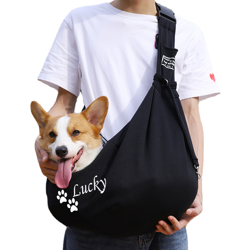 Personalized Pet Hands Free Sling Carrier | BKPet43