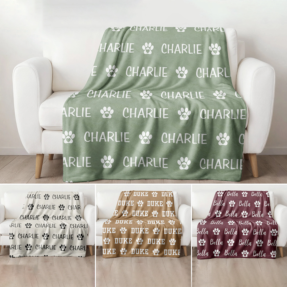 Personalized Lovely Pet Blanket for Comfort & Unique | BKPet104