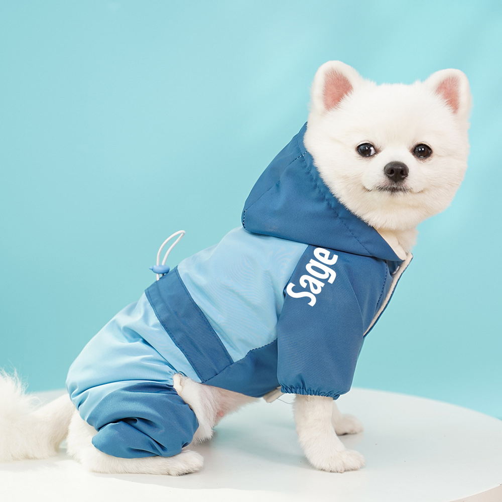 Personalized Pet Winter Waterproofer Warm Jacket | BKPet256