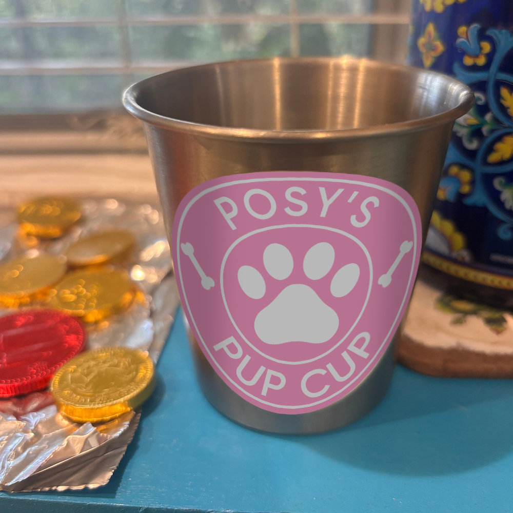 Personalized Pet Stainless Steel Reusable Pup Cup Mug | BKPet26301