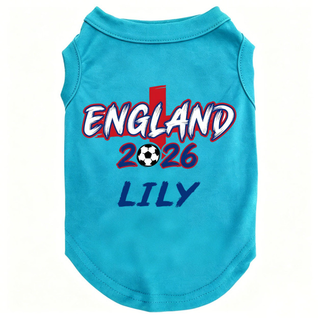 Personalized Dog Soccer 2026 Flat Dog Tank Top | MNCloth213