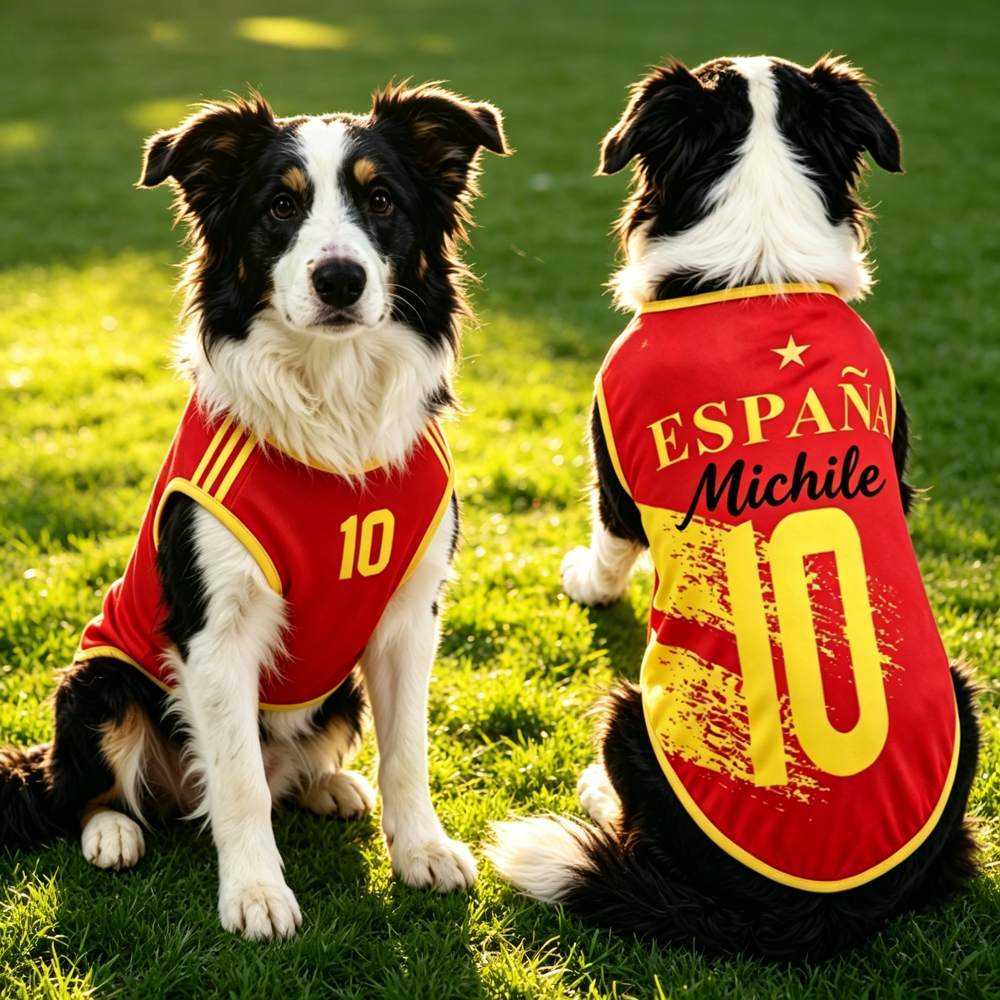 Personalized Dog & Cat Soccer Fan Sporty Vest | MNCloth217