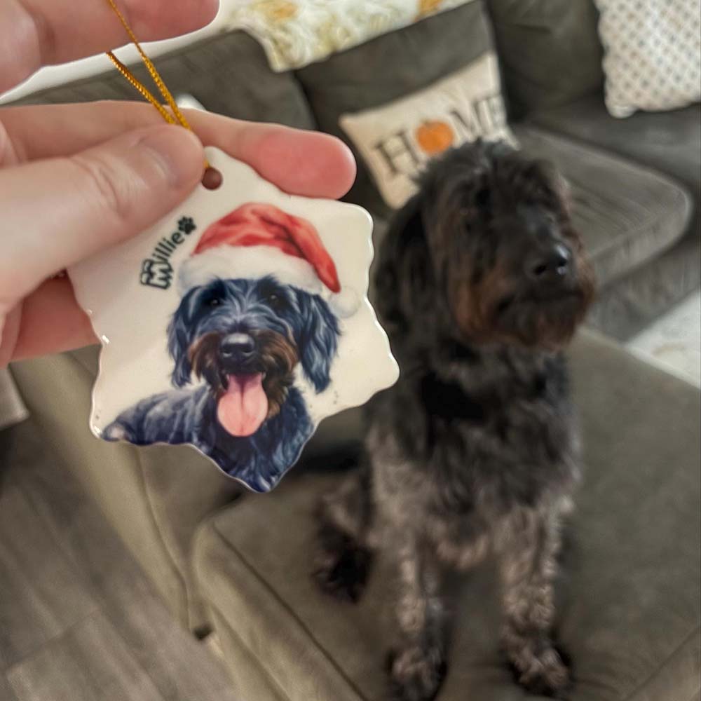 Personalized Pets Adorable Christmas Tree Ornament | MNGift46