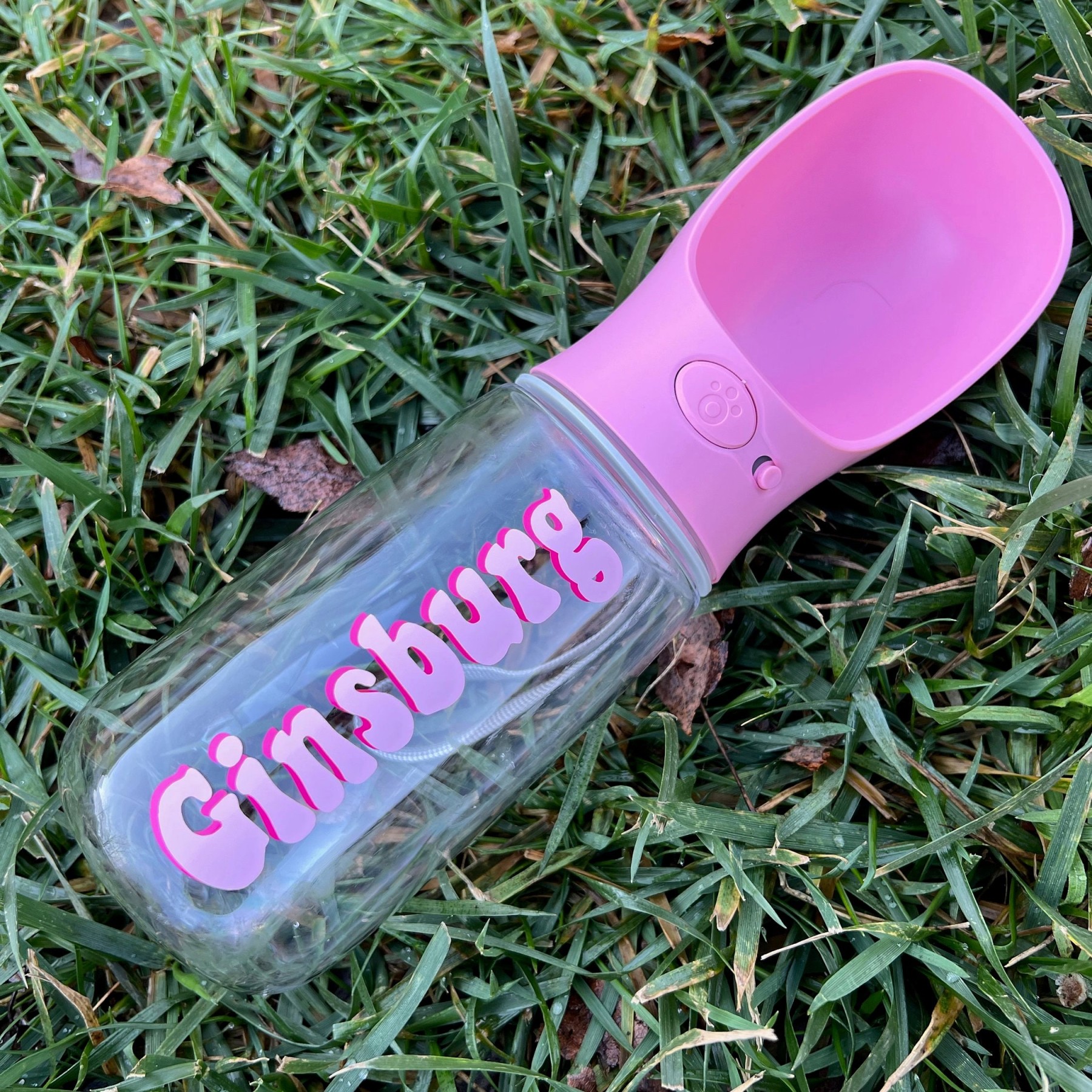 Personalized Dog Water Bottle Container | BKPet80