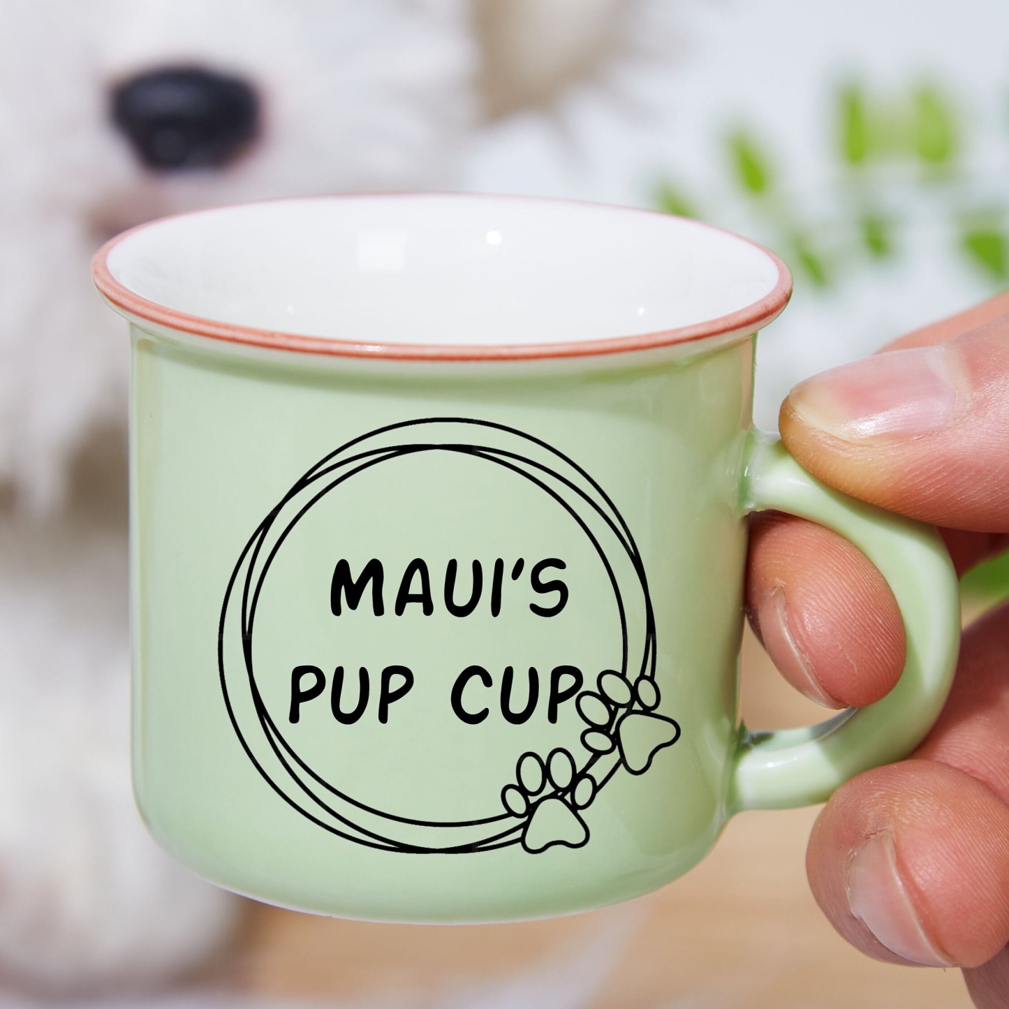 Personalized Pet Reusable Pup Cup Mug  | BKPet35