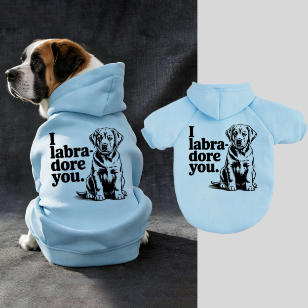 I Iabra dore you Puppy Hoodie | BKPet315