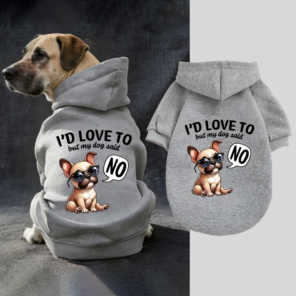 I'D LOVE TO Puppy Hoodie | BKPet330