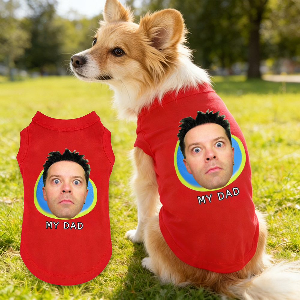 Personalized Funny Photo Pet Shirt | BKPet441