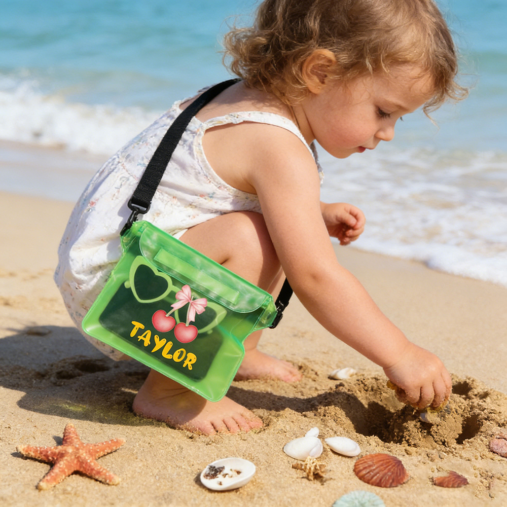 Personalized Colourful Waterproof Pool Beach Bag | MNSummer08