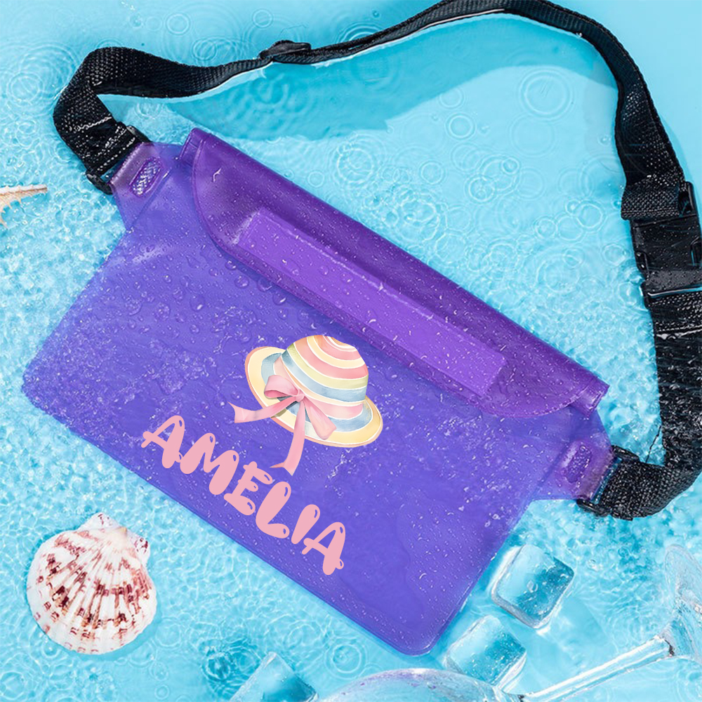Personalized Colourful Waterproof Pool Beach Bag | MNSummer08