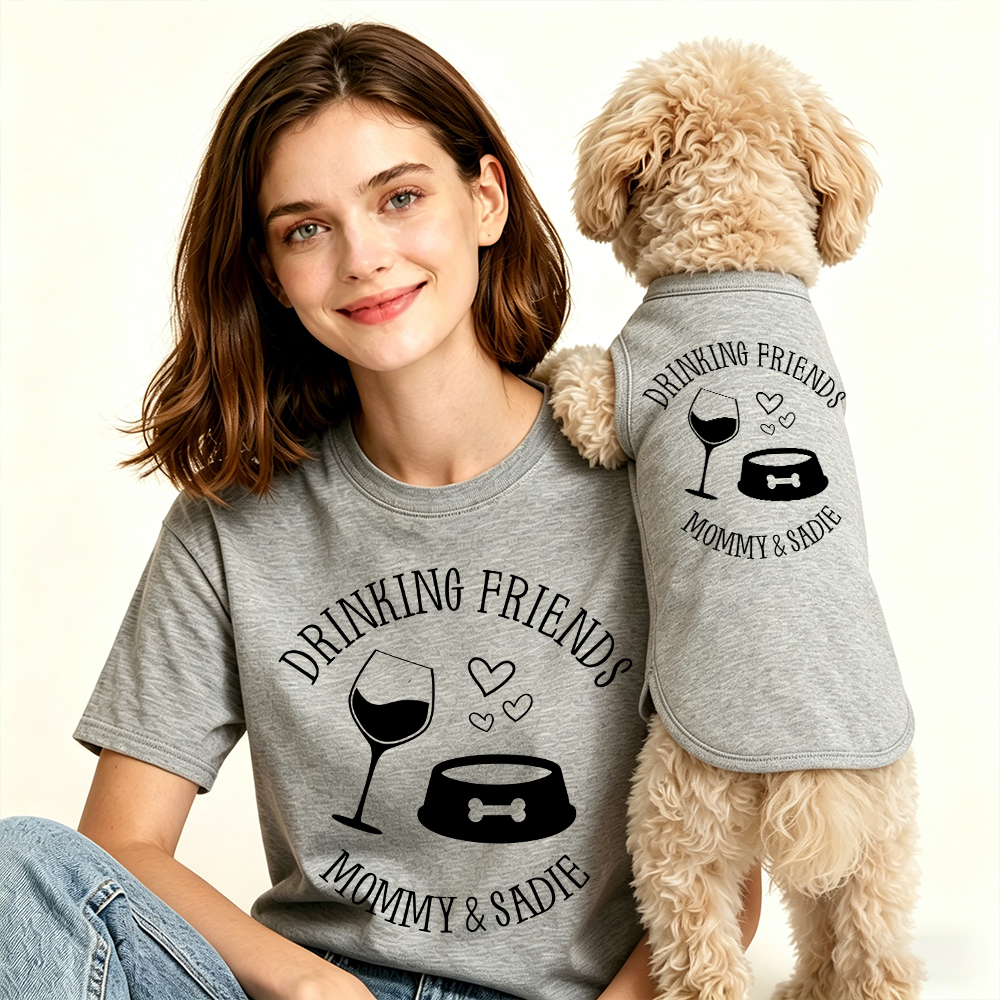 Personalized Mommy/Daddy & Pet Matching Shirt | BKPet460