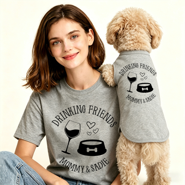 Personalized Mommy/Daddy & Pet Matching Shirt | BKPet460